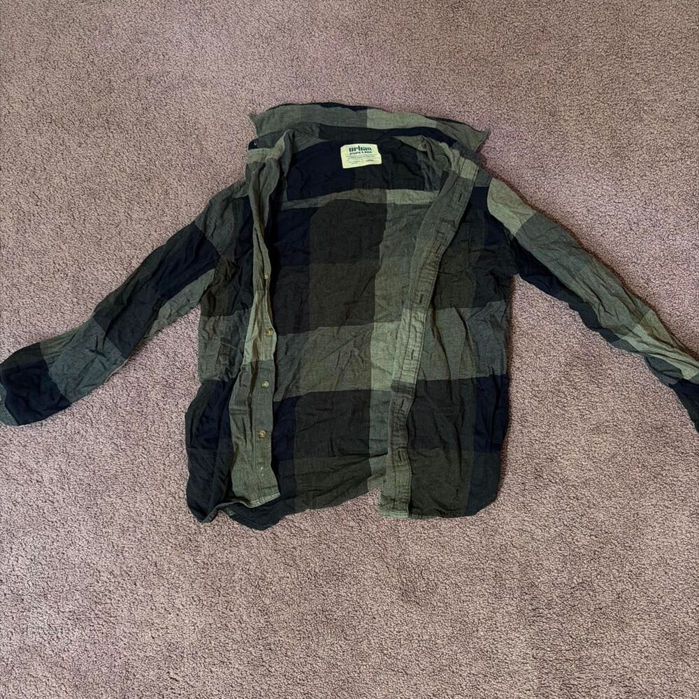 Vetements Men's Green and Khaki Coat